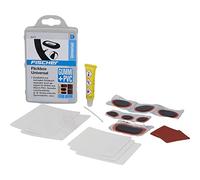 Fischer Kit de réparation Universel pour vélo 16 pièces | Kit de réparation de vélo transportable | Kit de réparation Polyvalent