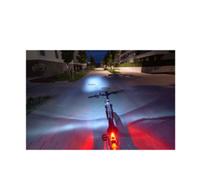 FISCHER Kit d'éclairage LED batterie USB TWIN, 30 Lux