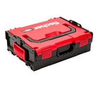 Fischer Mallette à outils L Boxx FLB 136 – empilable, accrochable, extensible, rouge, vide