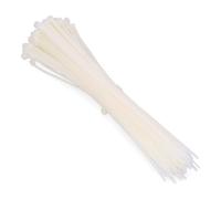 fischer Lot de 100 serre-câbles BN 7,6 x 350 - Connecteurs de câbles de qualité supérieure pour un regroupement facile des câbles et des tuyaux - Transparent - Numéro d'article : 87487-7,6 x 360