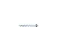 fischer Lot de 100 vis à béton FBS 5 x 45 M6/9 Filetage extérieur Acier galvanisé Montage rapide dans le béton et la maçonnerie Idéal pour les installations électriques et SHKL