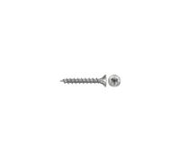 fischer Lot de 200 vis à aggloméré PowerFast II CTF 3,5 x 30 A2 200 - Tête fraisée - Emplacement étoile intérieure TX - Filetage complet - Acier inoxydable A2 - Pour un montage en surface dans le bois