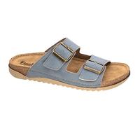 Fischer Markenschuh Femme Sarah Sandale Plate, Bleu Clair, 42 EU