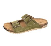 Fischer Markenschuh Pantoufles plates Sarah pour femme, Roseau, 38 EU