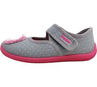 Fischer Markenschuhe Melly Chaussures pour enfants, Chaussures d'intérieur Gris Loisirs, Taille:32 EU