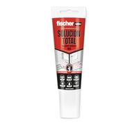 fischer Mastic d'étanchéité MS Express (tube 80 ml) blanc, colle monocomposante, collage et scellage multi-matériaux, intérieur et extérieur, résistant à l'eau et à la décoloration