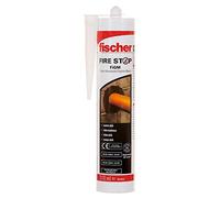 fischer - Mastic Graphite FIGM intumescent 310 ML pour Joints Coupe-feu / 1 Cartouche