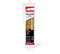 fischer - Mastic silicone FFRS 310 ml blanc pour joints coupe-feu / 1 cartouche