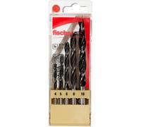 Fischer Mèches à bois D-WS Set 4-10 mm (5 pièces) - 536608