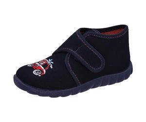Fischer Mini, Chaussons montants garçon, Bleu (Marine 521), 22 EU