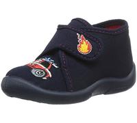 Fischer Mini Feuerwehr, Chaussons pour garçon - Bleu - Blau (marine 521), 18 EU (2.5 Kids UK) EU
