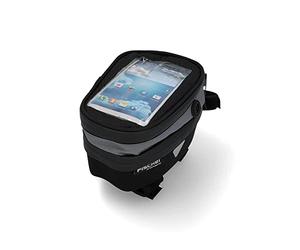 fischer Mixte Oberrohrtasche Premium Mit Integrierter Smartphonetasche Und Touchscreen-schutzfolie Poche pour tube sup rieur , Noir, Taille unique EU