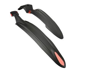 fischer Mixte Pêcheurs Garde boue V lo, Noir (Noir/Rouge), 66-74cm (26-29") EU