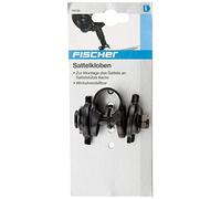 fischer Mixte Sattelkloben Crochet de selle, Noir, Taille unique EU