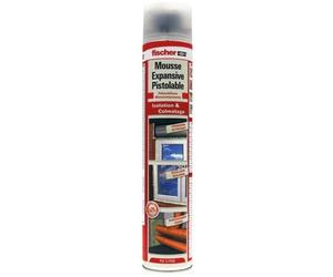 Fischer - Mousse Expansible Polyuréthane Pistolable 750 Ml