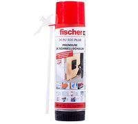 fischer Mousse rapide PU 400 Plus 2K de qualité supérieure - Mousse de montage pour une fixation rapide et sûre - Mousse de construction pour le rangement et le rangement - Système d'activation