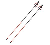 Fischer OneWay GT18 Bâtons de ski alpin Flame/Vapor All Mountain en aluminium 115 cm