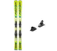 Fischer - Pack Ski Rc4 Noize St Yellow Superflex - 170 + Rc4 Z12 Gw Powerrail Br 85 Matt Black Flash Yellow - Ski