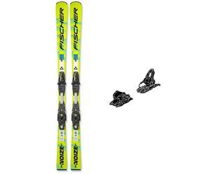 Fischer - Pack Ski Rc4 Noize St Yellow Superflex - 170 + Rc4 Z12 Gw Powerrail Br 85 Matt Black Flash Yellow - Ski