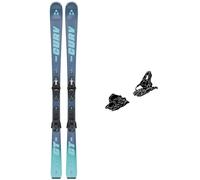 Fischer - Pack Ski The Curv Gt 76 Ws Twin Powerrail - 166 + Rsw 10 Gw Powerrail Br.85 Solid Black Black - Ski