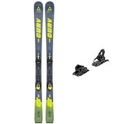 Fischer - Pack Ski The Curv Gt 85 M-Track - 168 + Rsw 12 Gw Powerrail Br. 85 Solid Black Flash Yellow - Ski