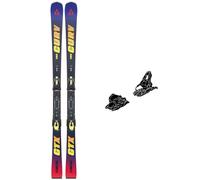 Fischer - Pack Ski The Curv Gtx M-Track - 182 + Rsw 12 Gw Powerrail Br. 85 Solid Black Flash Yellow - Ski