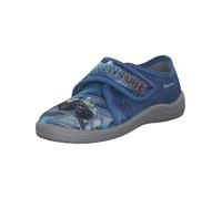 FISCHER Pantoufle 'Tim' bleu / bleu nuit / orange, Taille 34