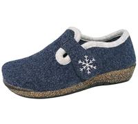 Fischer Pantoufles Conny pour Femme, Bleu Jean 501, 36 EU