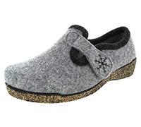 Fischer Pantoufles Conny pour femme, Gris 666, 41 EU