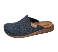 Fischer Pantoufles pour Hommes 626810, Pointure:46 EU, La Couleur:Bleu