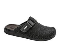 Fischer Pantoufles pour Hommes 626820, Pointure:41 EU, La Couleur:Gris