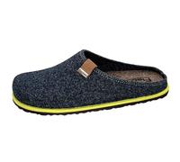 Fischer Pantoufles pour Hommes Helge 656956, Pointure:45 EU, La Couleur:Bleu