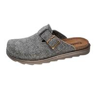 Fischer Pantoufles pour Hommes Lars 656661, Pointure:46 EU, La Couleur:Gris