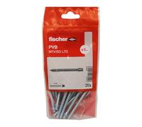 Pattes à vis - taraudage 7x150 - longueur 70 mm - 20 pièces FISCHER