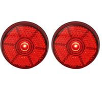 Fischer Pêcheurs Adultes LED lumière Rouge Clignotante et de sécurité, One Size (Lot de 2)
