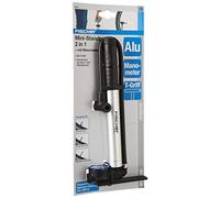 Fischer Pêcheurs Mini Pompe à 2 en 1, 85584, Noir