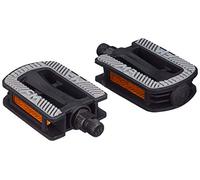 Fischer Pédales antidérapantes Unisexes pour Enfants, en Plastique, Noir, Taille Unique