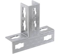 Fischer PFUF 2D Elément de raccordement acier galvanisé 563148 10 pc(s)