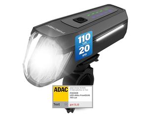 Fischer Phare Avant LED pour vélo 100 lux Feux de Route