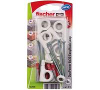 Fischer DuoPower 6x30 EasyHook Loop K (6) Assortiment de chevilles 557926 1 set