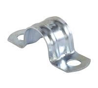 fischer - Pontet demi-lune BSMD 32 pour la fixation de câbles et tuyaux/Boite de 25 90845