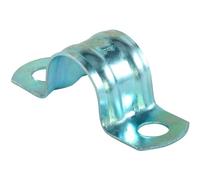 fischer - Pontet demi-lune BSMD 37 pour la fixation de câbles et tuyaux/Boite de 25