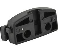 FISCHER Porte-antivol pour vélo Support de selle en plastique noir
