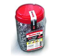 fischer - Pot de 400 pièces Sx 8X40 557387