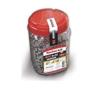 Fischer - Pot Sx 6 x 30 750 unités, chevilles en nylon, multicolore