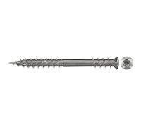 fischer Vis terrasse fischer Power-Fast FPF-ST 5,5 x 50 A2P 200 Tête fraisée, empreinte TX, inox A2, filetage partiel Quantité:200