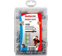 fischer - Profi-Box chevilles autoperceuses en nylon pour carton plâtre GK - 101 pièces