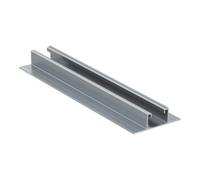 fischer Profilé fischer pour toiture en tôle SolarFlat 4,85 m aluminium Quantité:1
