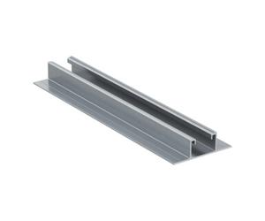 fischer Profilé fischer pour toiture en tôle SolarFlat 400 mm aluminium Quantité:50