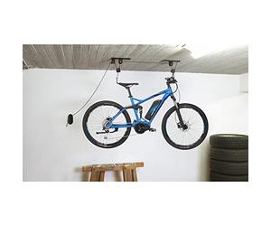 fischer ProfiPlus Aluminium Élévateur de vélo, Mixte - Adulte, 50386, Noir , 30 kg